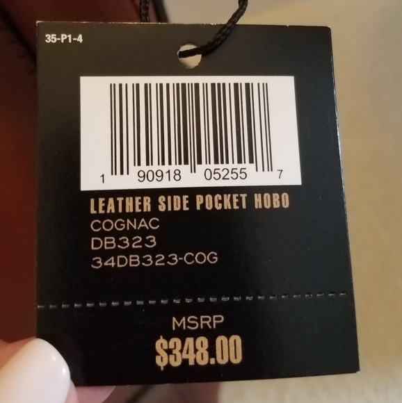 SOLD NWT Frye Leather slide pocket hobo purse - Picture 2 of 8